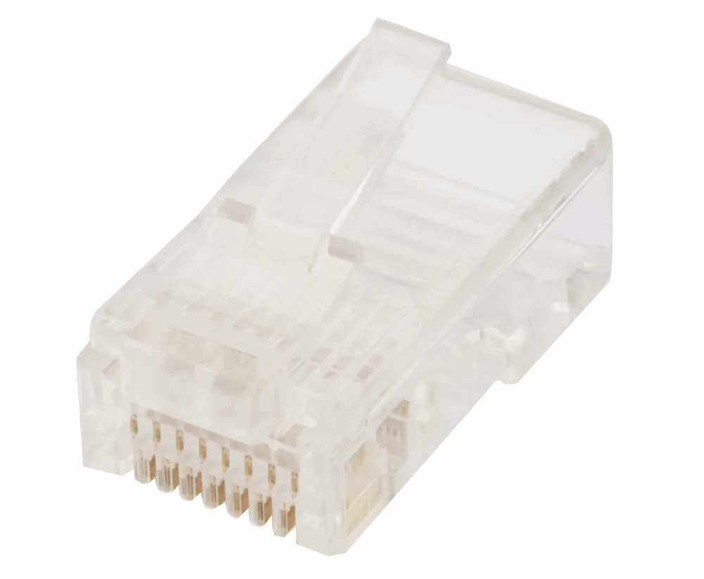 Plug RJ45 8P8C UTP Solid 100PCS – DZ ELECTRICAL PRODUCTS