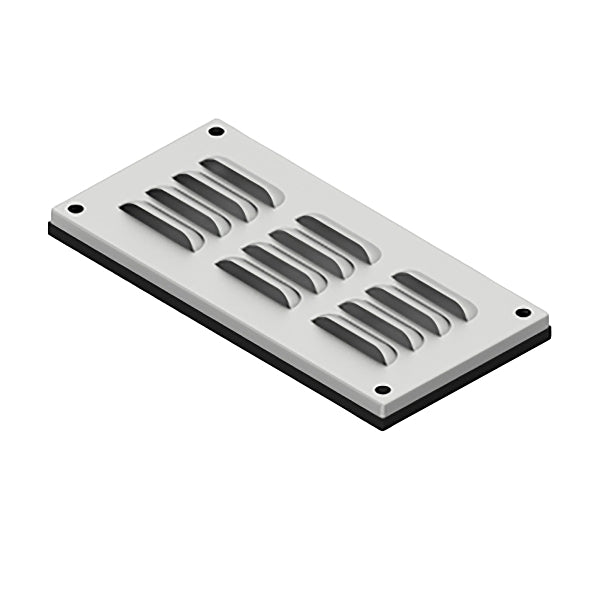 CUBIC Modular C-Cover Plate 2 Modules x 1 Module 3 x 4 Louvres Grey***EMAIL/TEXT FOR PRICING***