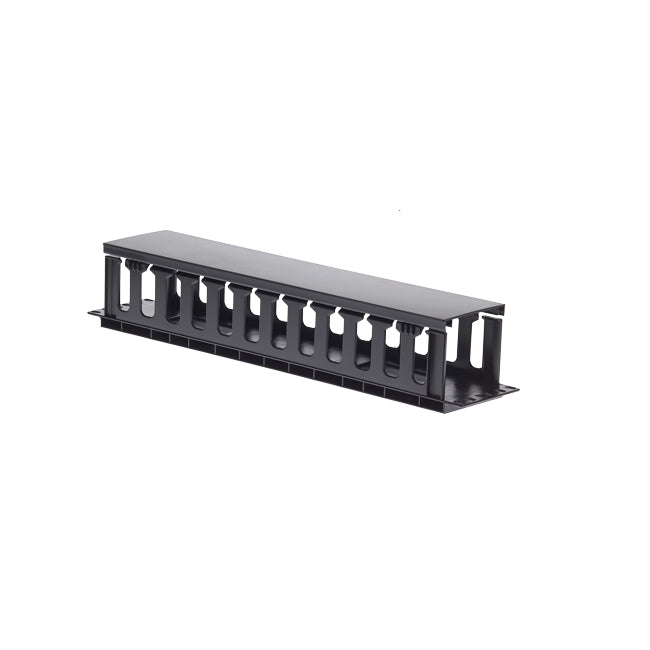 2RU 19" Cable Management Rail - 12 Slot