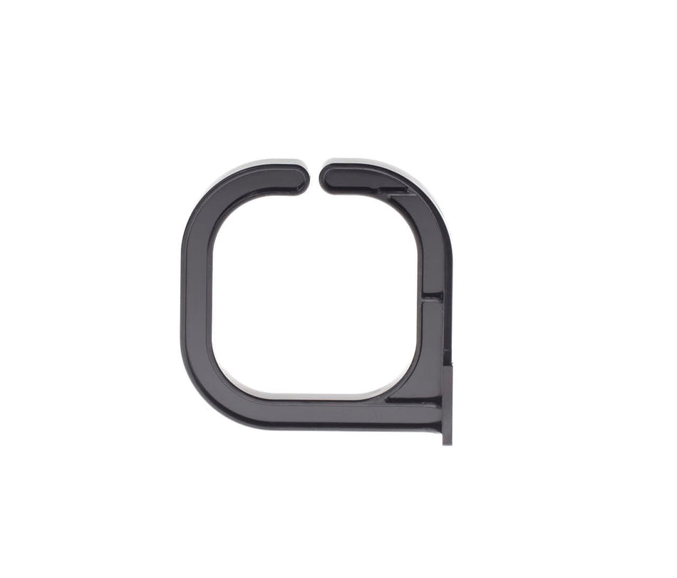 1RU Medium Plastic Cable Management Ring 62 x 62mm