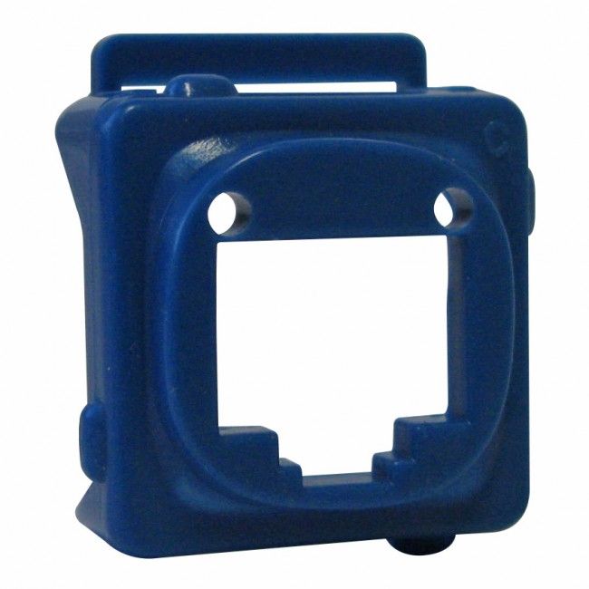 RJ45 Keystone to Australian Style Bezel |10 Pack Blue