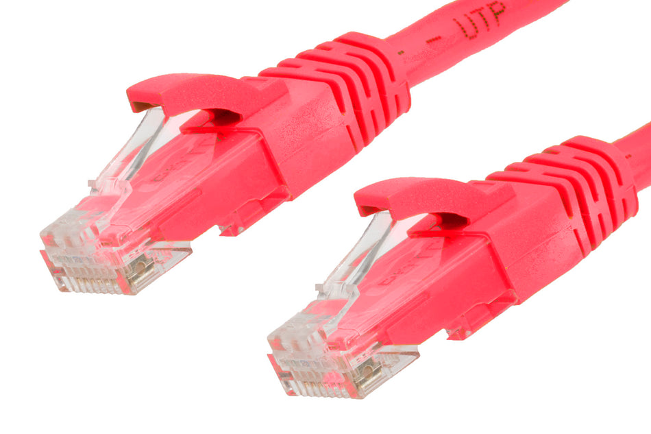 50m RJ45 CAT6 Ethernet Network Cable | Red