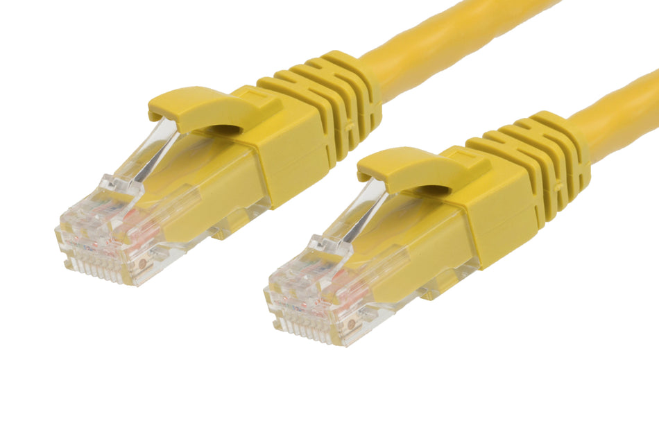 2.5m RJ45 CAT6 Ethernet Network Cable | Yellow