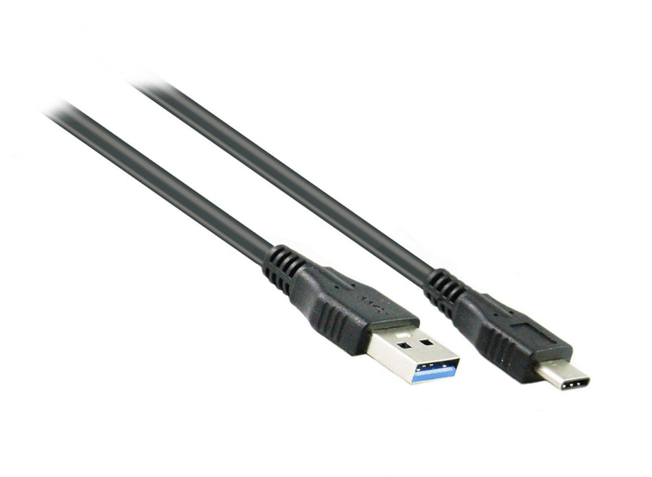 5M USB 3.0 Type-C AM-CM Active Extension Cable Black | 28+24AWG Supports 5Gbps