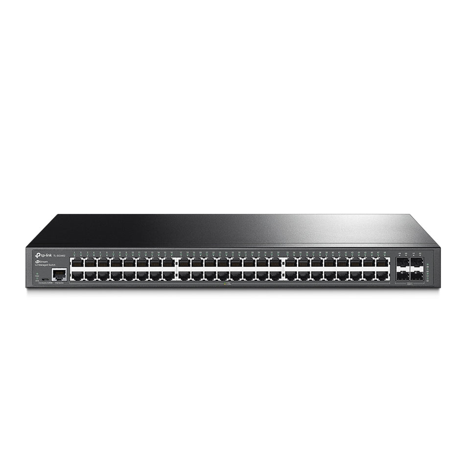 TP-Link TL-SG3452 | JetStream 48-Port Gigabit L2 Managed Switch with 4 SFP Slots