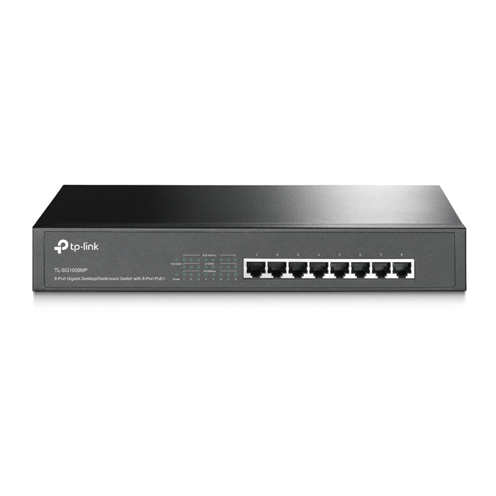 TP-Link TL-SG1008MP | 8-port Gigabit Ethernet Switch with PoE+