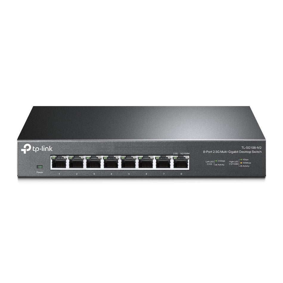 TP-Link TL-SG108-M2 | 8 port 2.5G Multi-Gigabit Desktop Switch