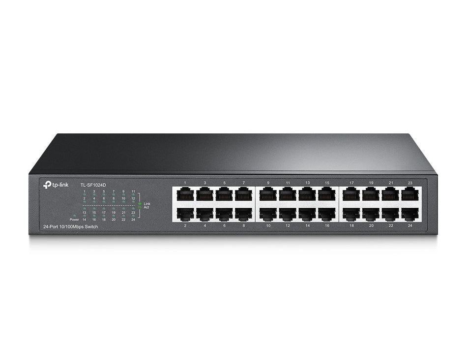 TP-Link TL-SF1024D | 24 Port 10/100Mbps Desktop/Rackmount Switch