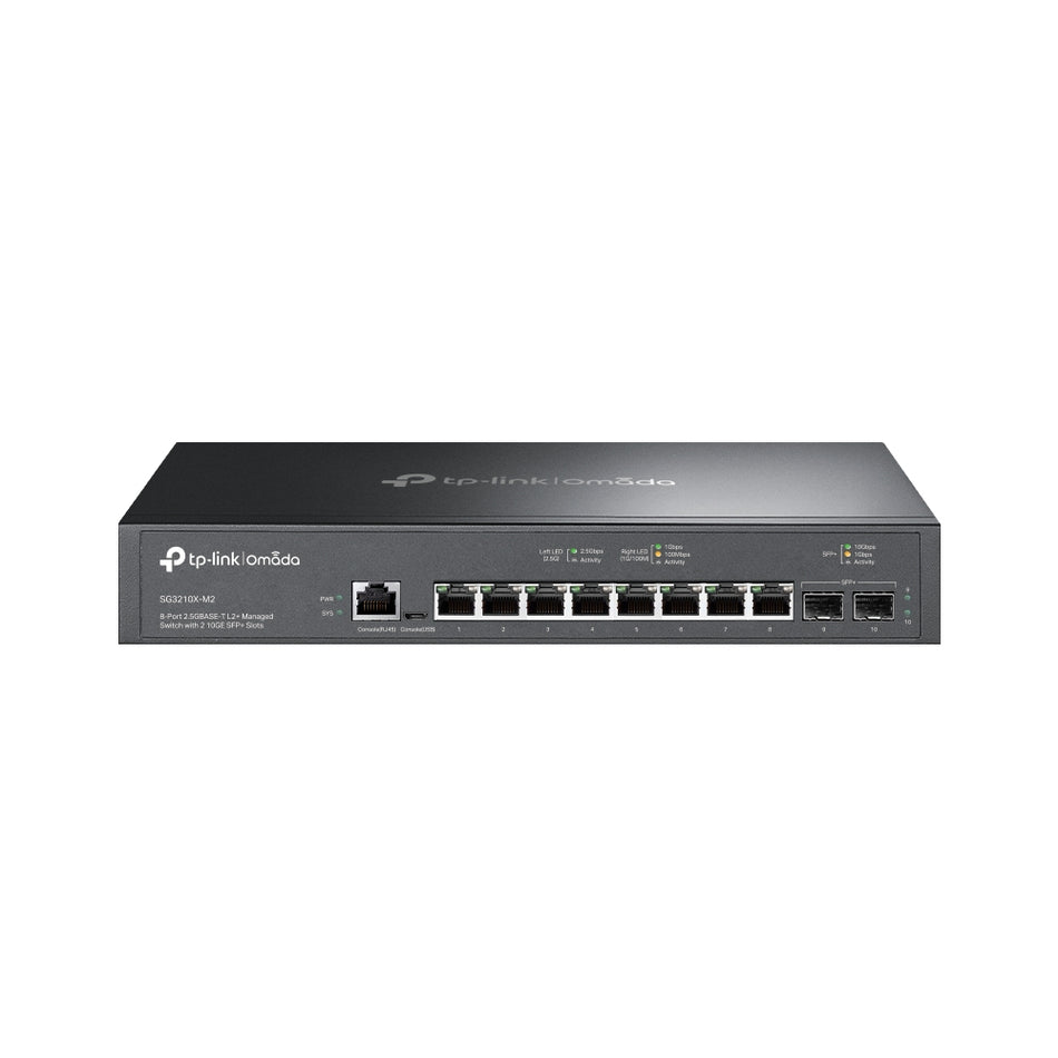 TP-Link SG3210X-M2 | Omada 8 Port 2.5G L2+ Managed Switch