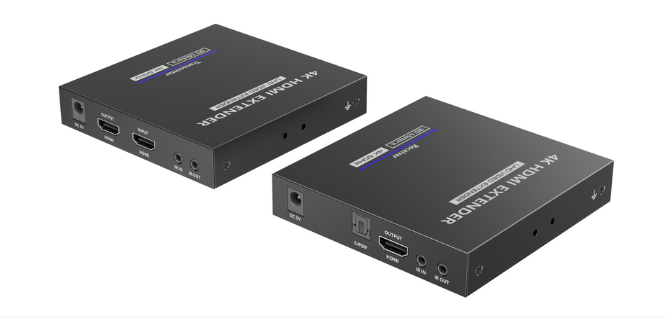 HDMI® Extender 4K@ 60Hz Support | IR Repeat with HDMI Loop Through| Up to 90m