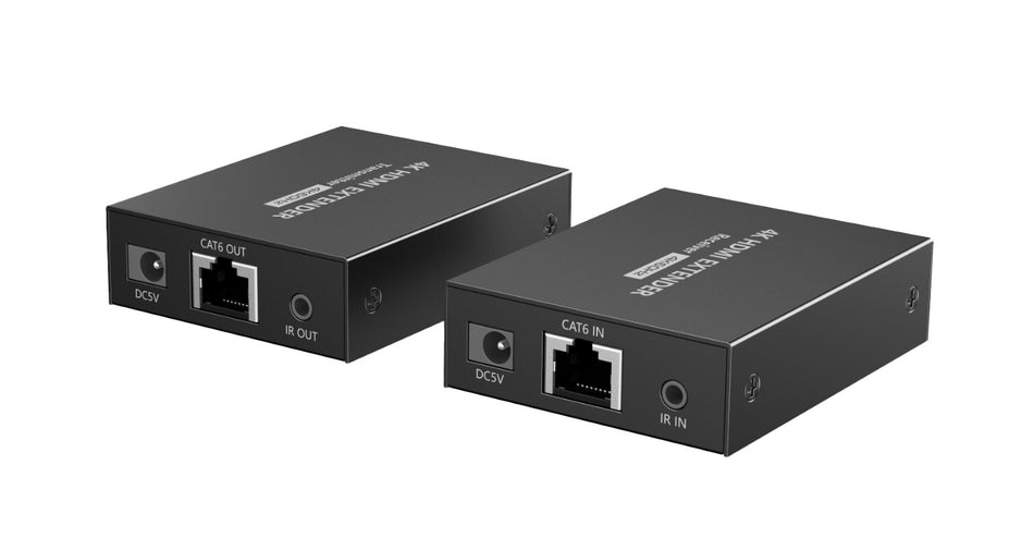 HDMI® Extender 4K@ 60Hz Support | IR Repeat with HDMI Loop Through | Up to 50m