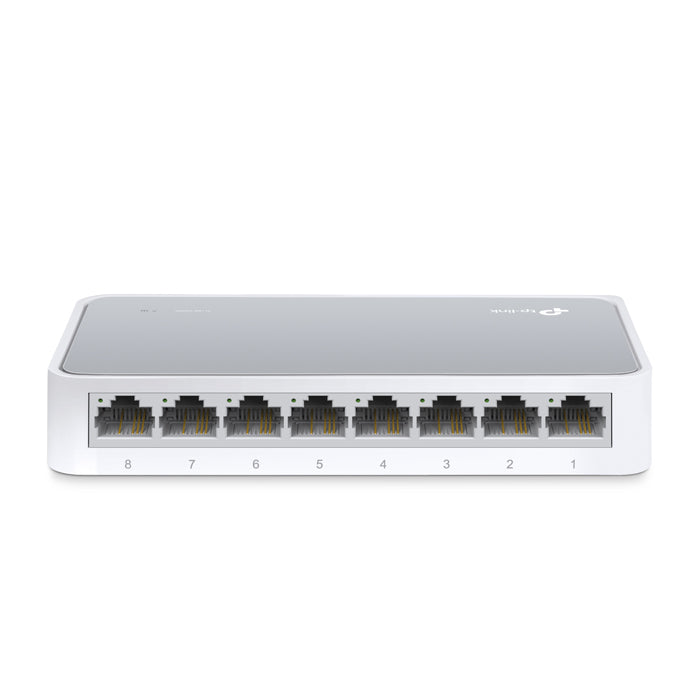 TP-Link TL-SF1008D:  8-port Unmanaged 10/100M Ethernet Switch