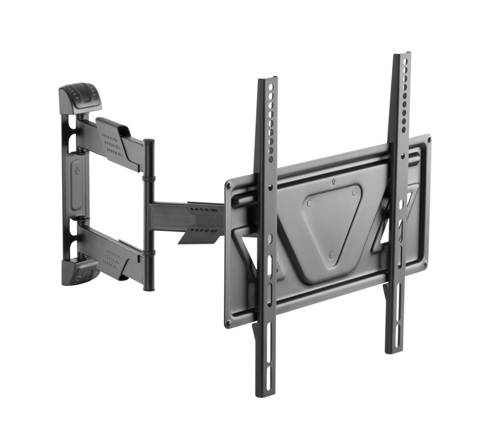 4Cabling Ultra Slim, Low Profile & Full Motion TV Wall Mount 32" to 55"| Max VESA 400 x 400