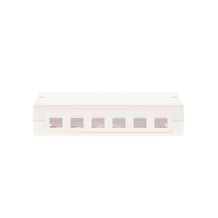 Six / Twelve Way Keystone Surface Mount Box