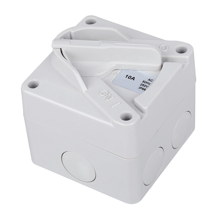 4C | Weatherproof Switch 1 Pole IP66 250V 16A