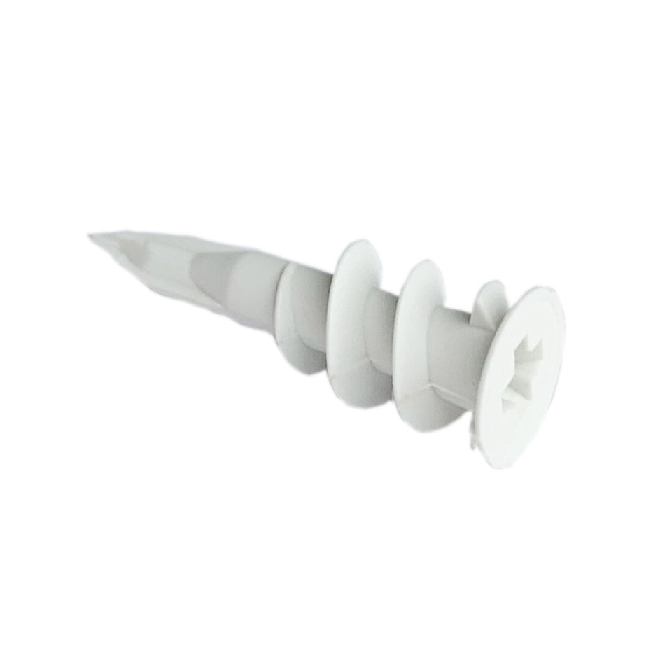 4C | Nylon Plaster Hollow Wall Screw 14 x 32mm. 10kg Shear | 100 Pack