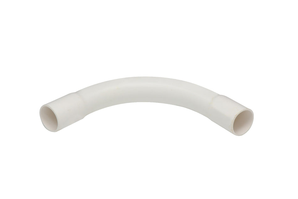 4C | 32mm Sweep Bend 90° White Medium Duty UV resistance