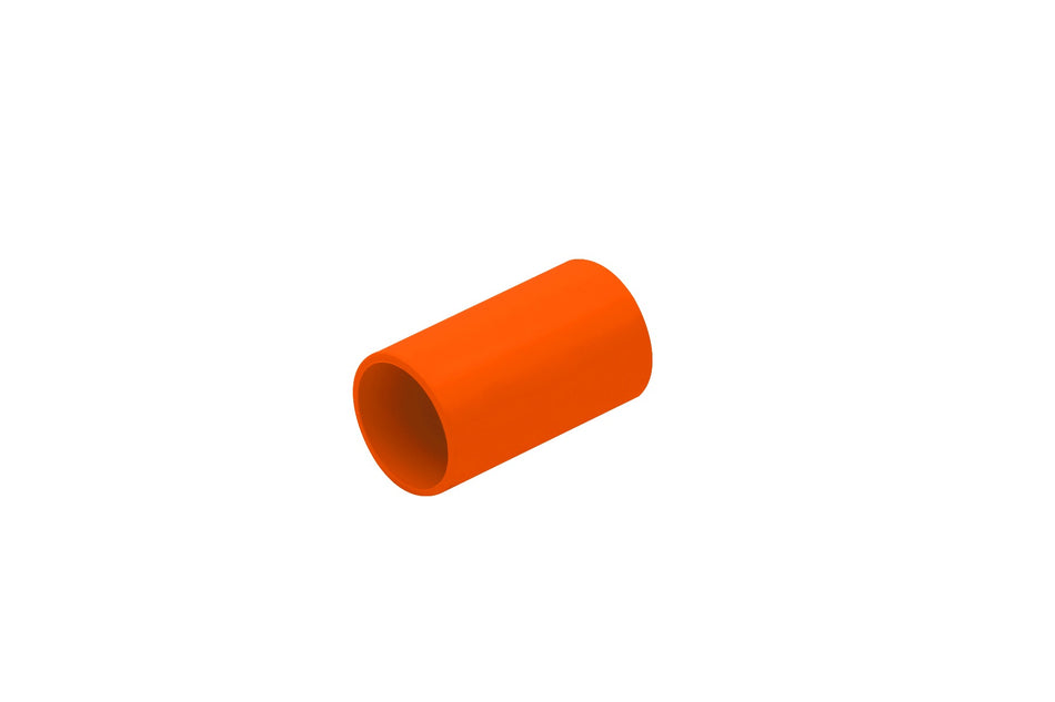 4C | Plain Coupling Orange 20mm - 50 Pack