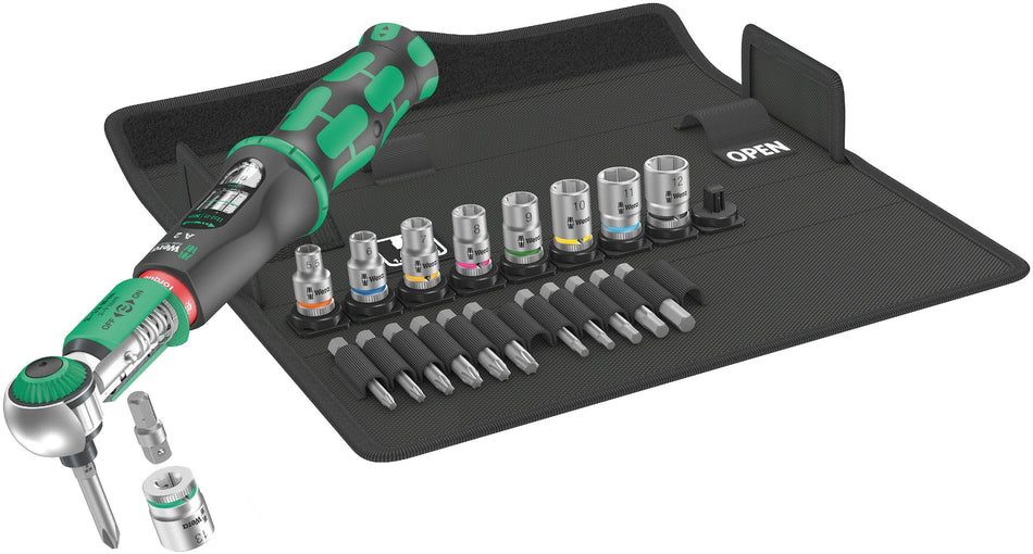 WERA Safe-Torque A 2 Set 1, 1/4" hexagonal, 2-12 Nm