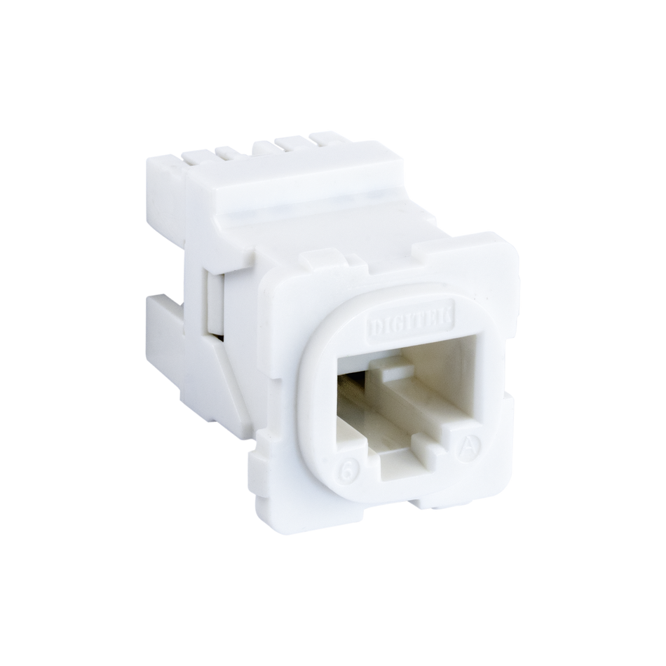 Digitek RJ45 Mech to Suit Wallplates - CAT6A