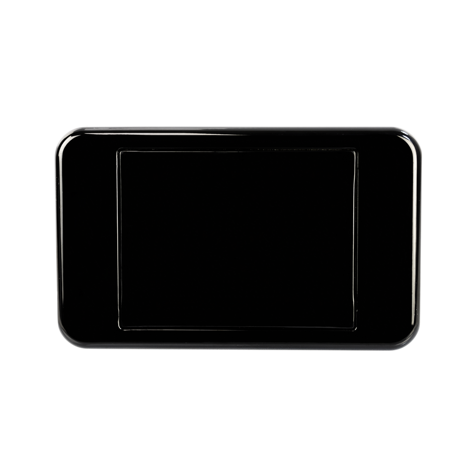 Digitek Blank Wallplate - Black