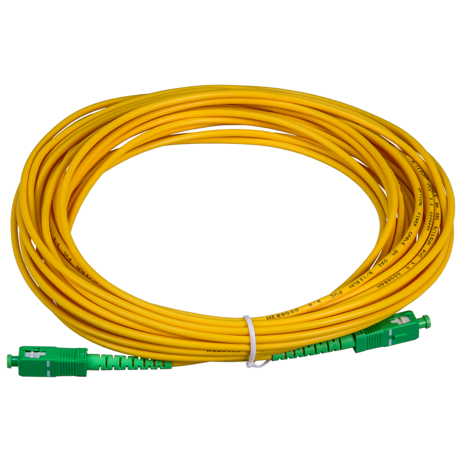 Digitek Optical Fiber Simplex SC-APC to SC-APC Patch Lead - 10M