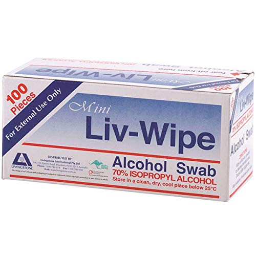 Isopropyl Wipes 100Units/Box