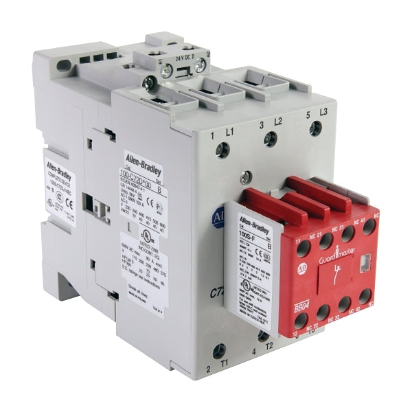 Allen-Bradley 100SC Safety Contactor 37kW 3Pole 240VAC Coil 1NO 4NC Contact Auxiliary***EMAIL/TEXT FOR PRICING***