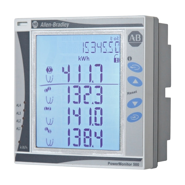 Allen-Bradley PM500 Multifunction Meter EtherNet IP 240V AC V LL 120V AC V LN***EMAIL/TEXT FOR PRICING***