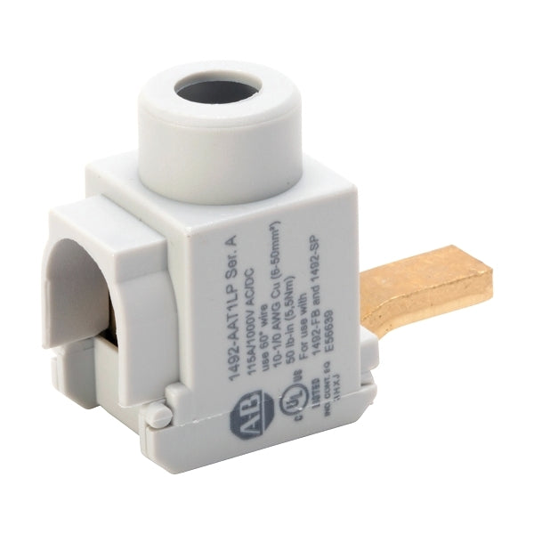 Allen-Bradley Miniature Circuit Breaker Accessory Feed Terminal Offset Low Profile 35mm2***EMAIL/TEXT FOR PRICING***