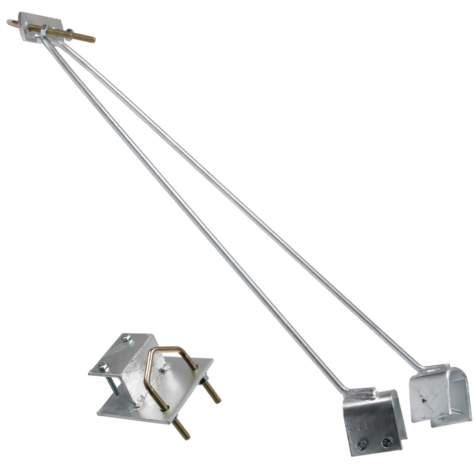 Hills Antenna Strammit Roof Mount  - Wide Foot