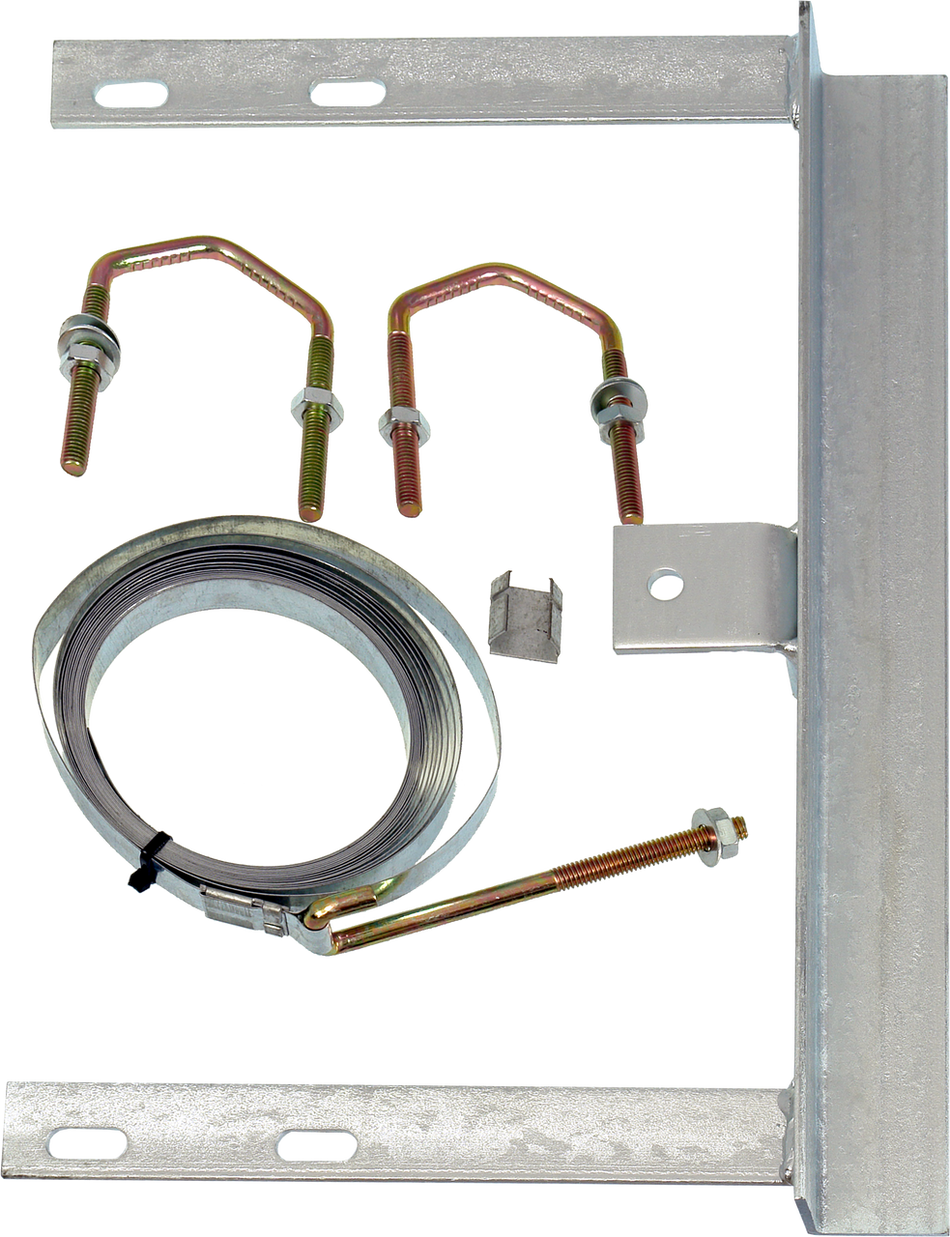 Digitek Chimney Kit Single Strap - Galvanised