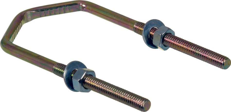 Digitek U Bolt Long 140mm x 8mm Nut & Washer