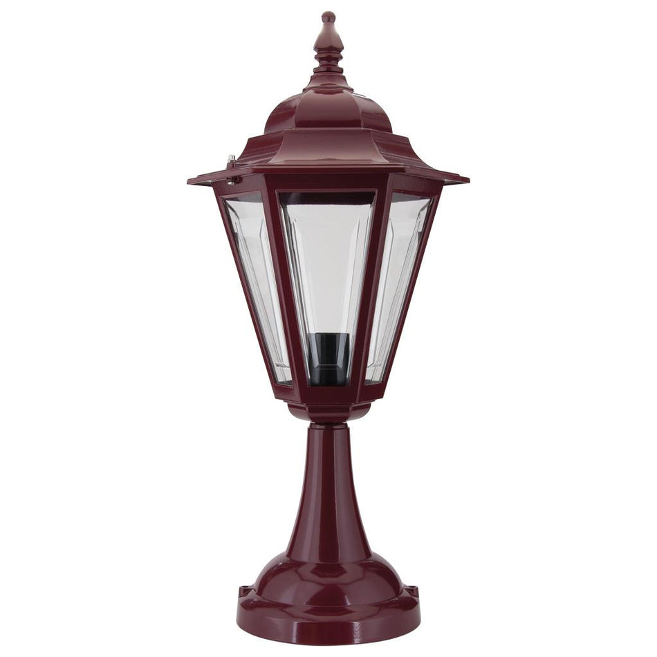 Turin Pillar Mount Light Burgundy