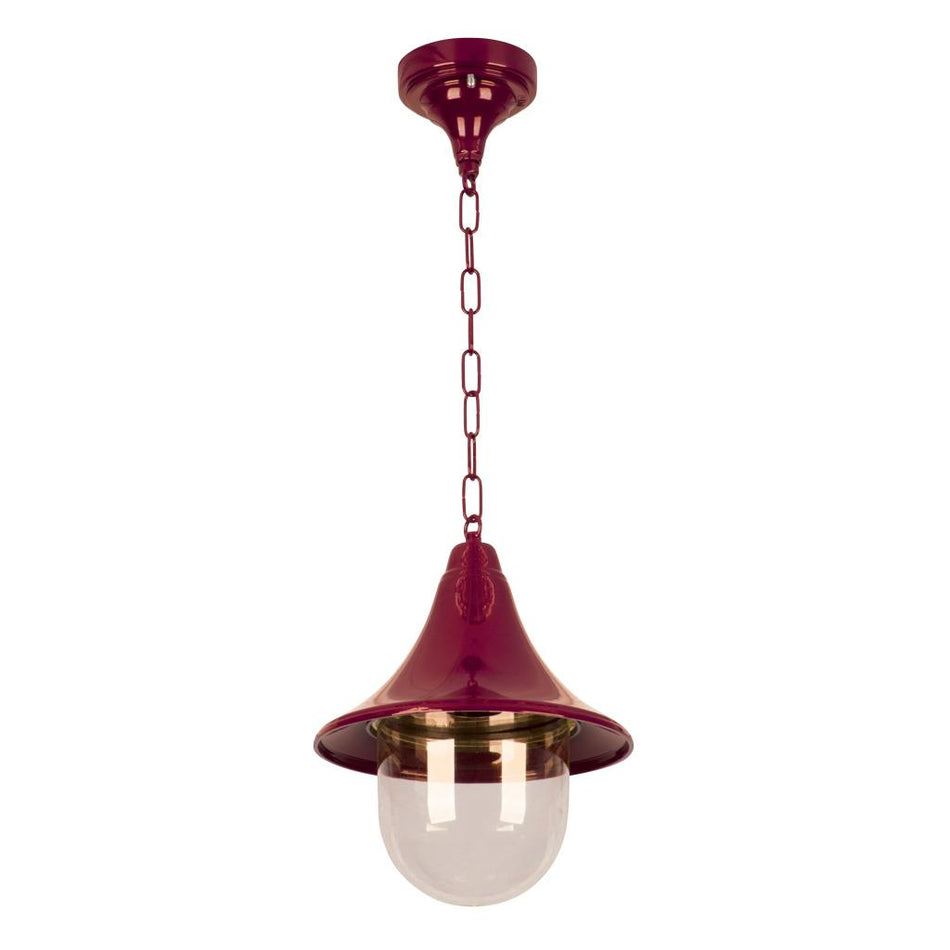 Monaco Pendant Light Burgundy