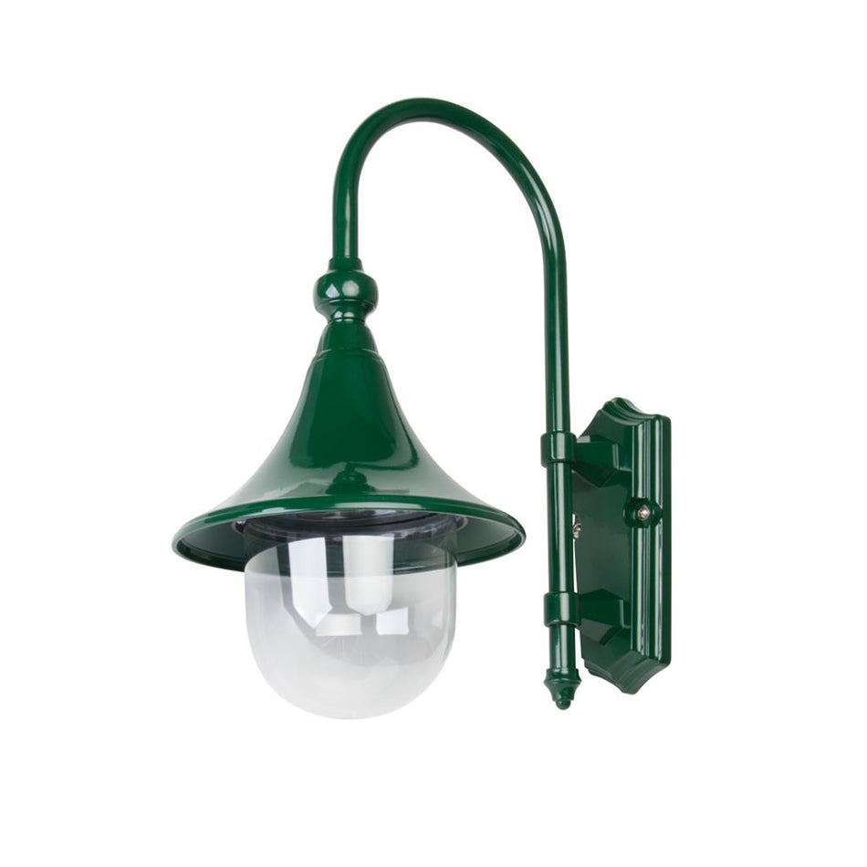 Monaco Downward Wall Light Green