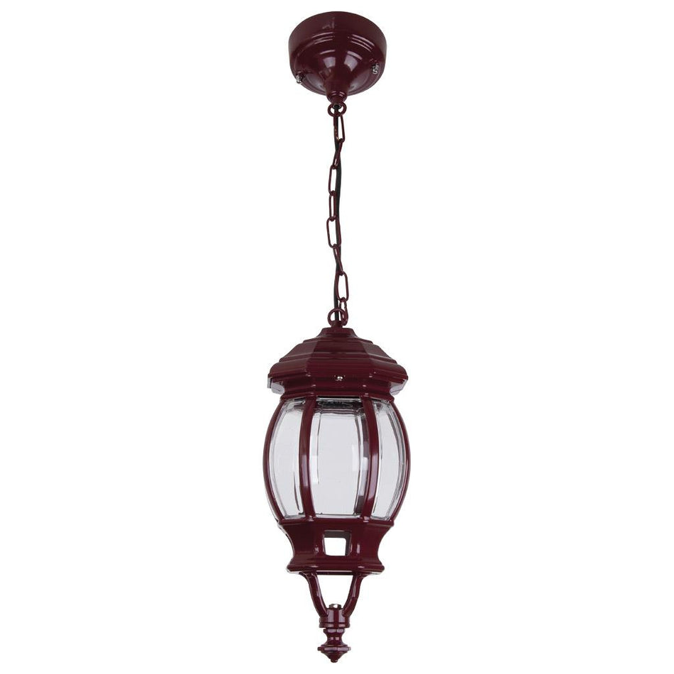 Vienna Pendant Light Burgundy