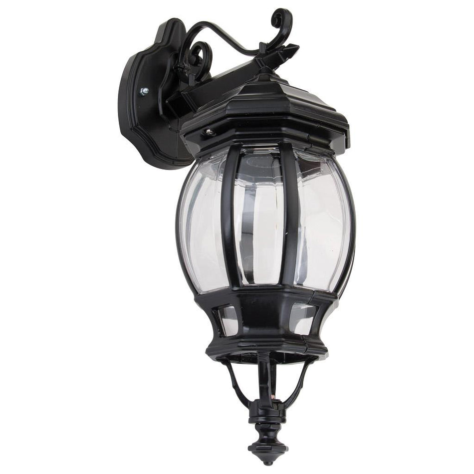 Vienna Downward Wall Light Black