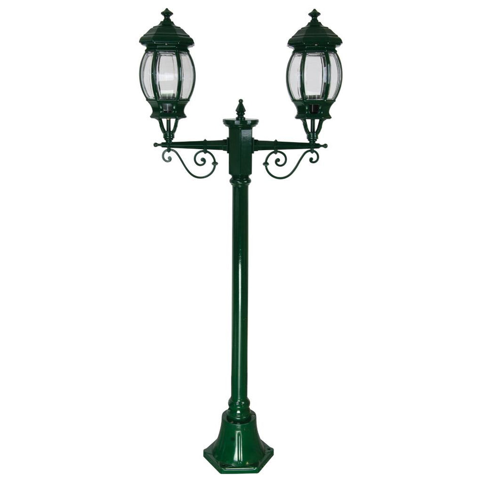 Vienna Twin Head Short Post Light Green