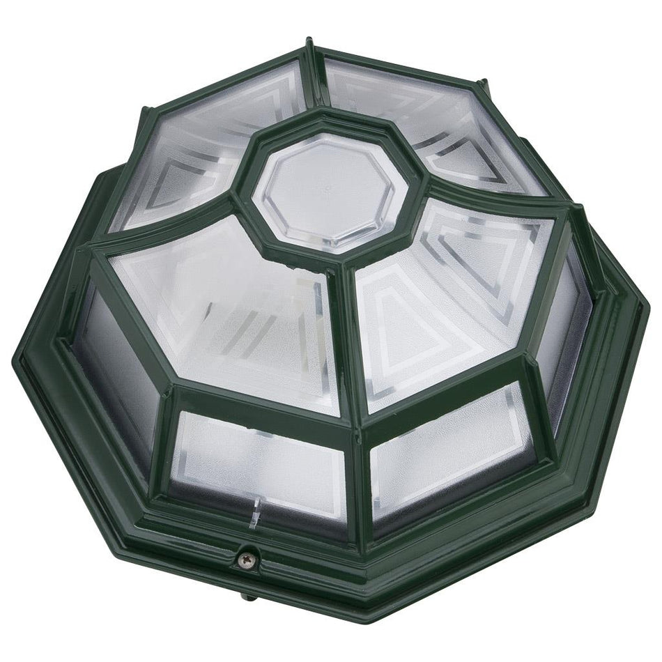 Vienna B22 240V Flush Mount Light Green