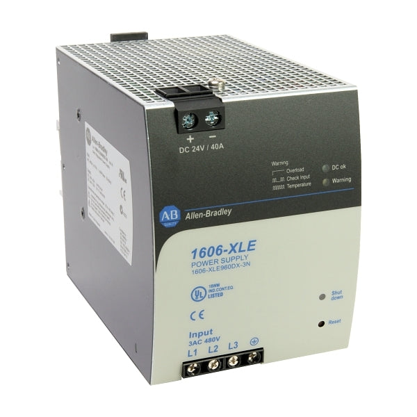 Allen-Bradley 1606 Power Supply Essential 3Phase 480V AC to 24V DC 960W 40A***EMAIL/TEXT FOR PRICING***