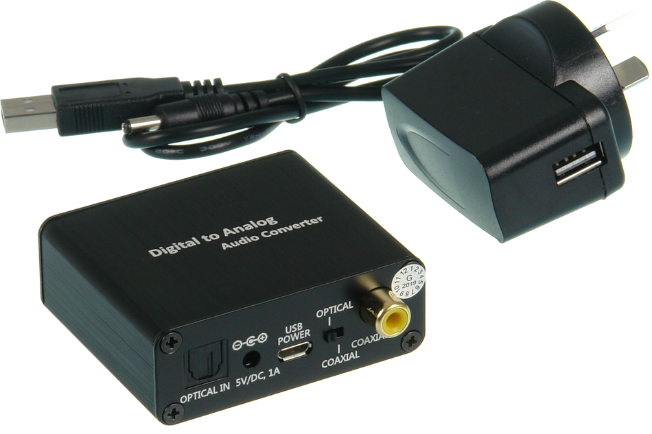 ProquipDigital 192KHz Digital to Analogue Audio Converter