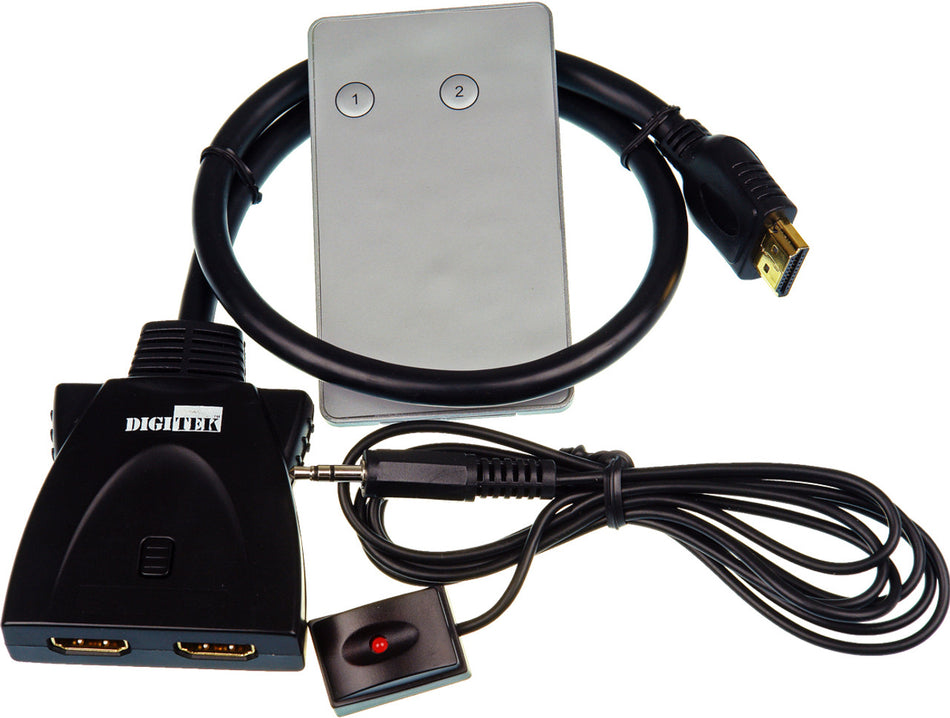 Digitek 2 Way HDMI Switch