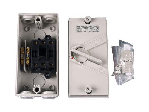 NLS 30567 | Three Pole 35Amp Isolating Switch | IP66 Weather Protected