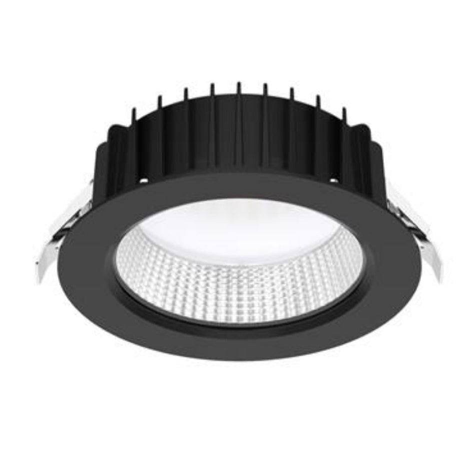 Neo-Pro 25W Dimmable Recessed LED Downlight Black / Tri-Colour IP65