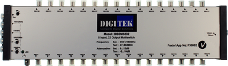 Digitek 5 Input 32 Output Multiswitch