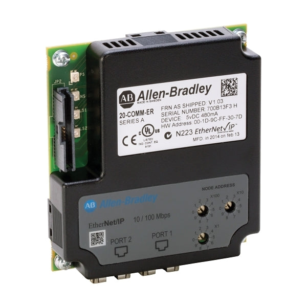 Allen-Bradley SMC Flex PowerFlex 7 Dual Port EtherNet IP Communication Module***EMAIL/TEXT FOR PRICING***