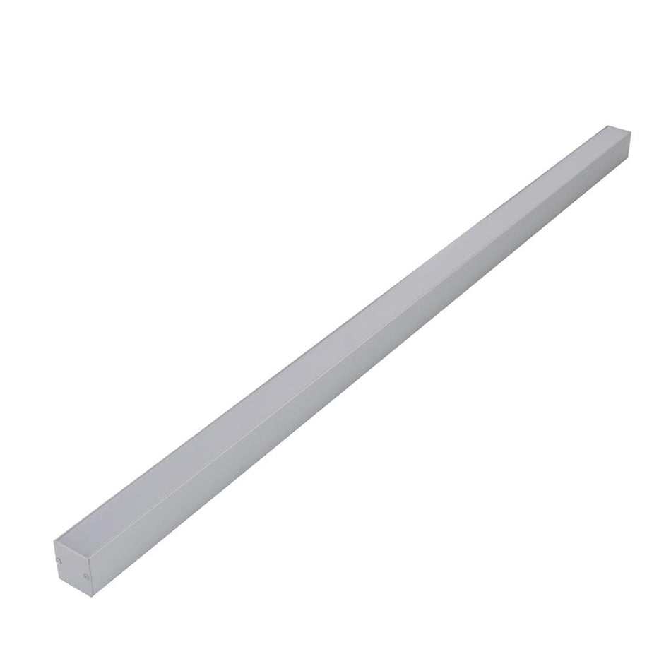 Omega 1 Metre Surface Mounted LED Profile White