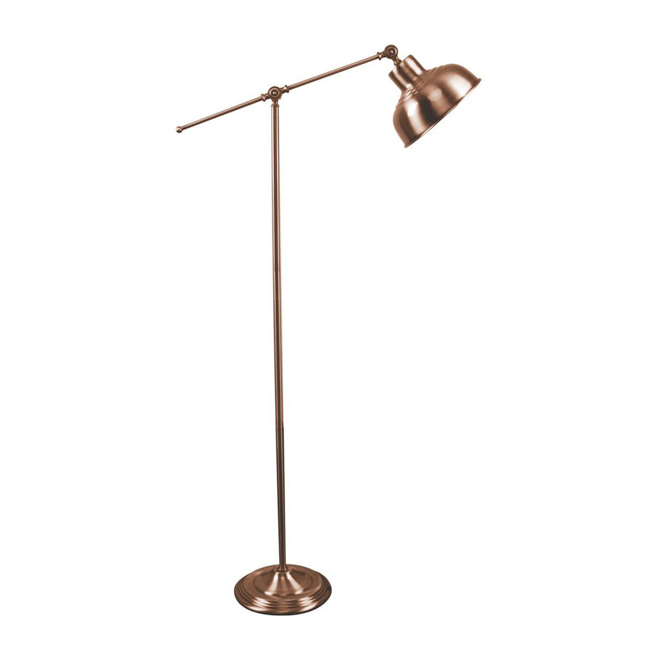 Tinley 1 Light Floor Lamp Antique Copper