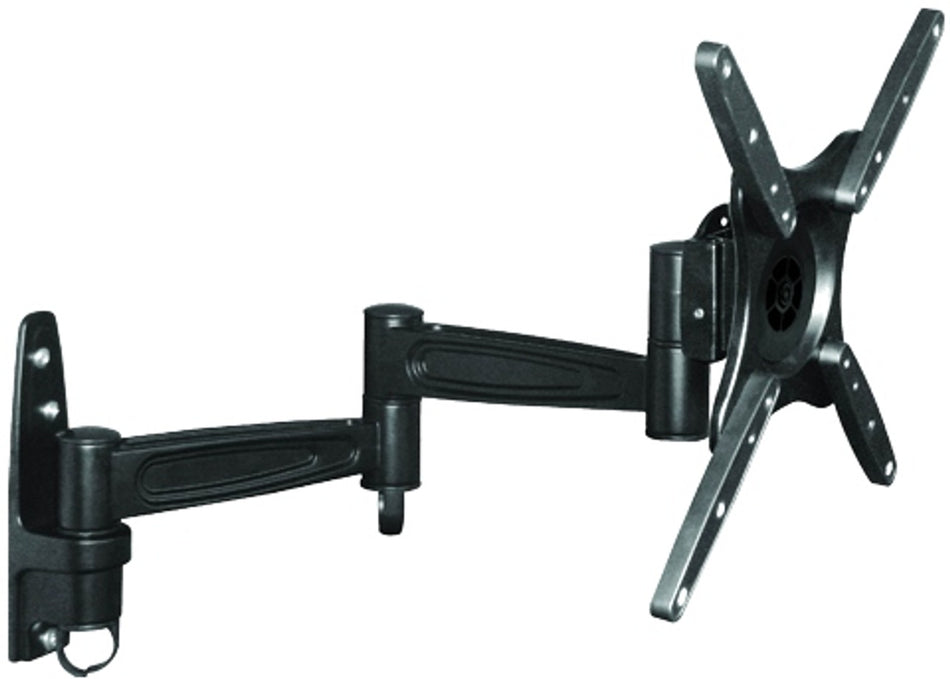 Digitek 22P141B 17" - 37" Tilt, Swivel and Reach Universal LCD Bracket - 25KG